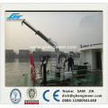 Small Telescope Boom Marine crane,deck crane winch and remote control optional